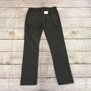 ❤NWT Gap Straight Leg Corduroy Gray Pants 31/32